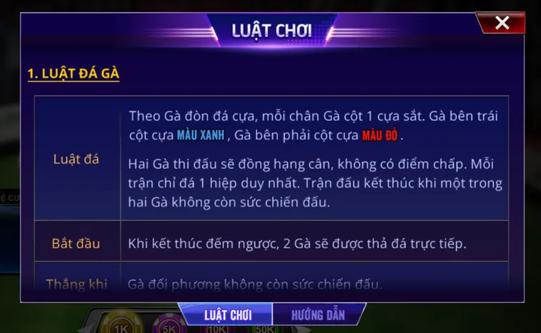 Trải Nghiệm Đỉnh Cao Đá Gà K Sports Tại RikBet Với Tỷ Lệ Thắng Khủng