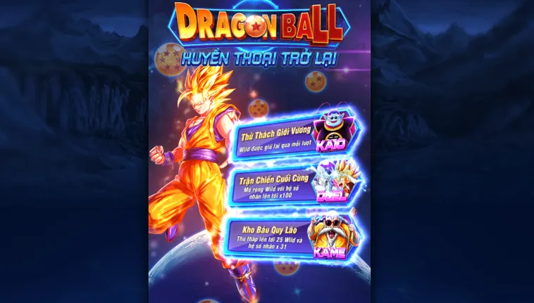 Nổ Hũ Dragon Ball Tại RikBet Trò Chơi Quay Hũ Đỉnh Cao Với Thưởng Lớn