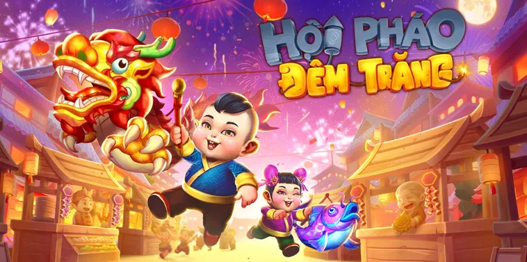 Nổ Hũ Hội Pháo Đêm Trăng Tại RikBet Trò Chơi Quay Hũ Đẳng Cấp