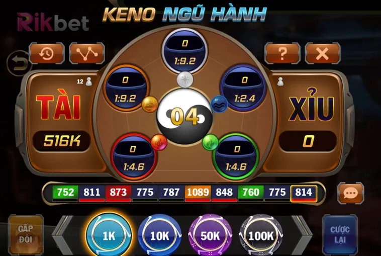 Chinh Phục Keno Mini Tại RikBet Với Tỷ Lệ Trả Thưởng Cực Khủng Mỗi Ngày