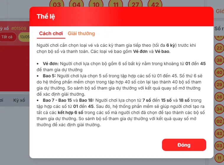 Trải Nghiệm Đỉnh Cao Mega 645 Tại RikBet Với Tỷ Lệ Thắng Khủng
