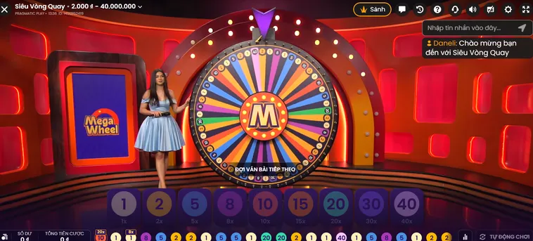 Khám Phá Siêu Phẩm Mega Wheel Live Tại RikBet Với Vòng Quay May Mắn Đỉnh Cao