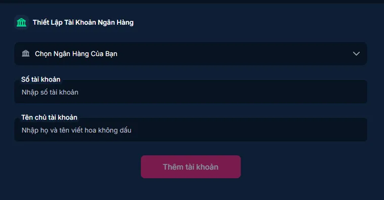 Nạp Tiền Băng Tài Khoản Ngân Hàng Tại RikBet Siêu Tốc Cùng Với Nhiều Ưu Đãi Khuyến Mãi Hấp Dẫn