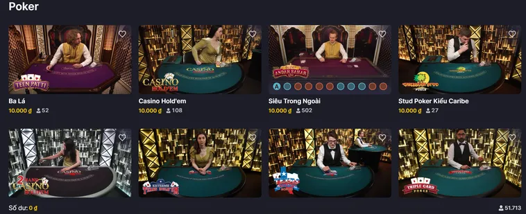 Poker Live Tại RikBet Đấu Trường Cá Cược Đẳng Cấp Quốc Tế Cho Cao Thủ