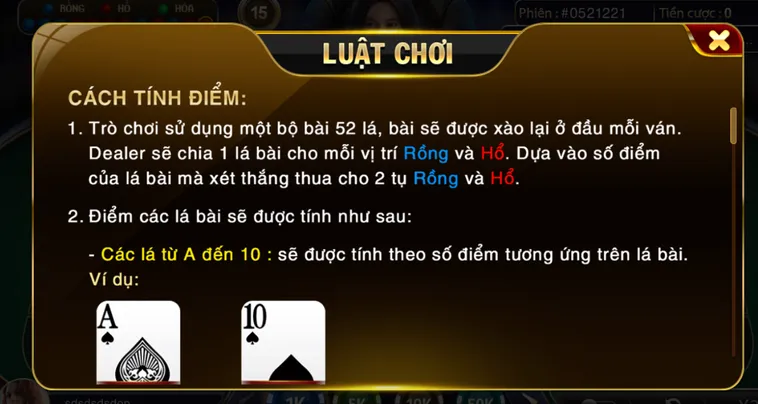 Chinh Phục Siêu Phẩm Quay Số Mini Rồng Hổ Tại RikBet Với Tỷ Lệ Thắng Khủng